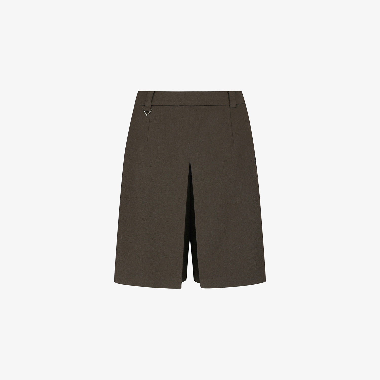 사우스케이프 여성 미디 스커트 팬츠_다크 브라운