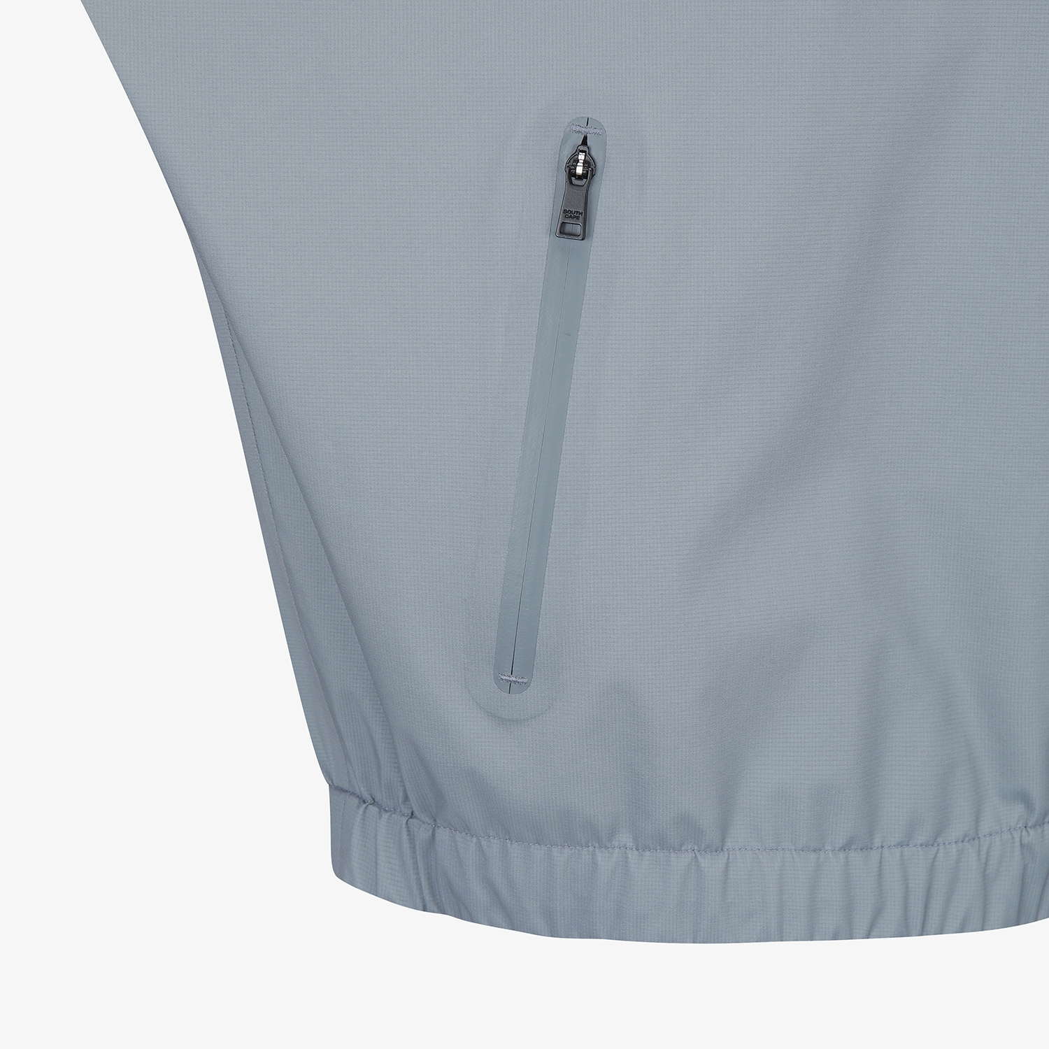 여성 사우스크로스 컬러 블럭 라이트 레인 자켓_라이트 그레이