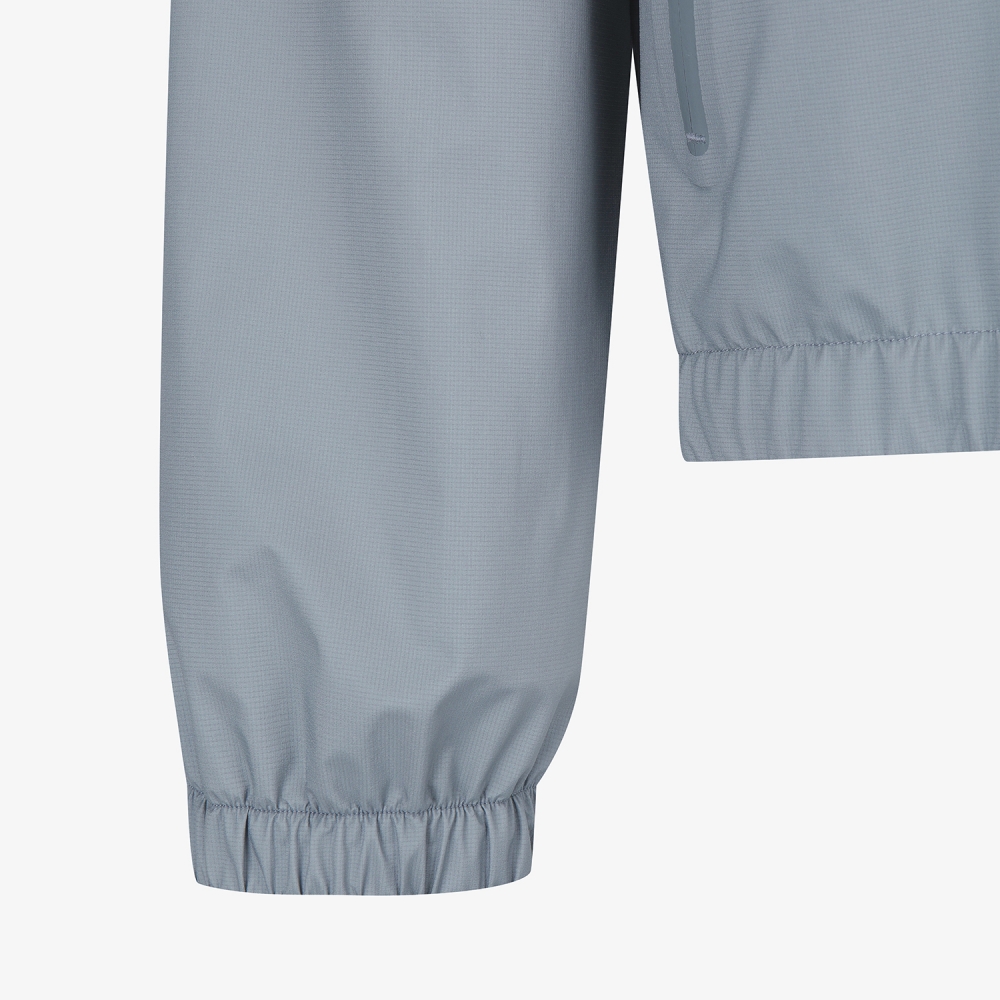 여성 사우스크로스 컬러 블럭 라이트 레인 자켓_라이트 그레이