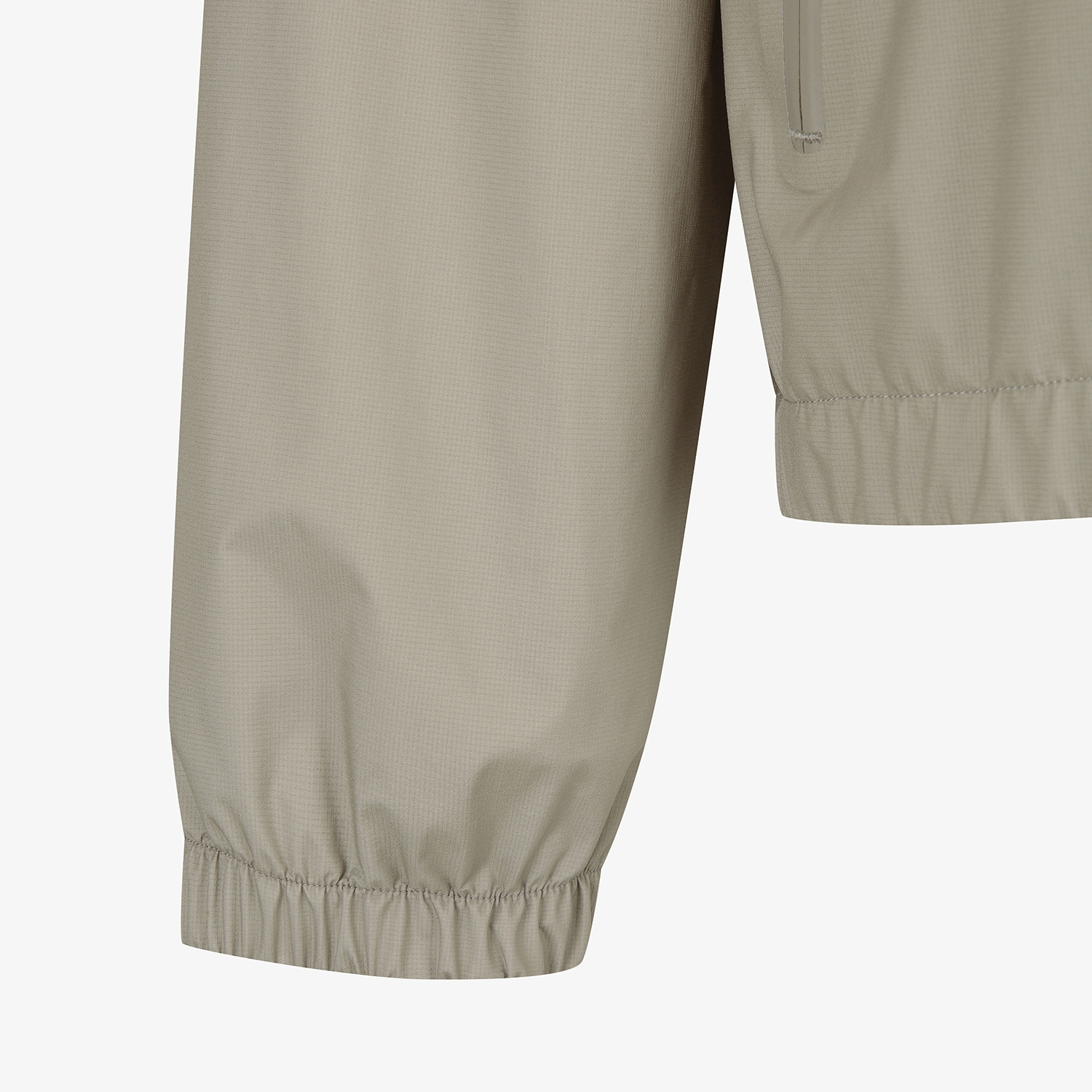 여성 사우스크로스 컬러 블럭 라이트 레인 자켓_세피아