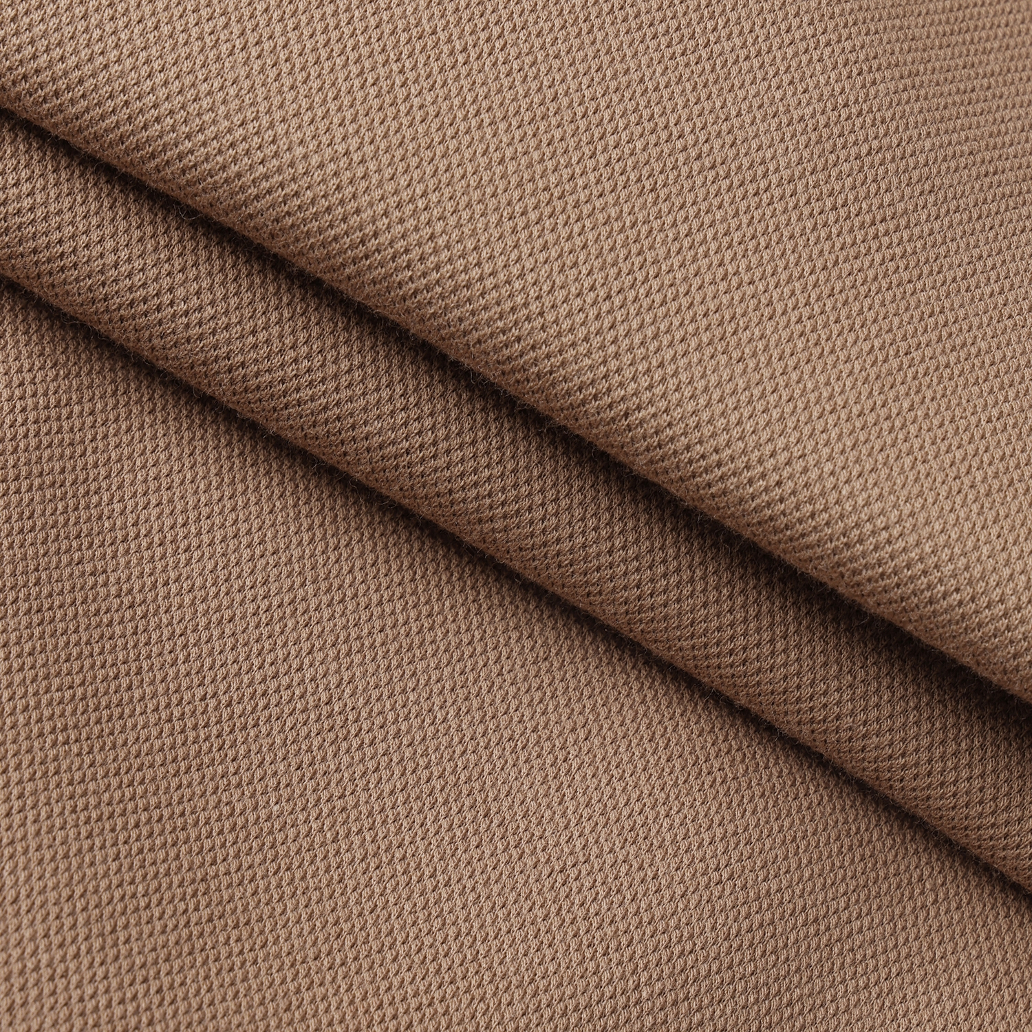 여성 사우스크로스 핀턱 와이드 저지 팬츠_브라운