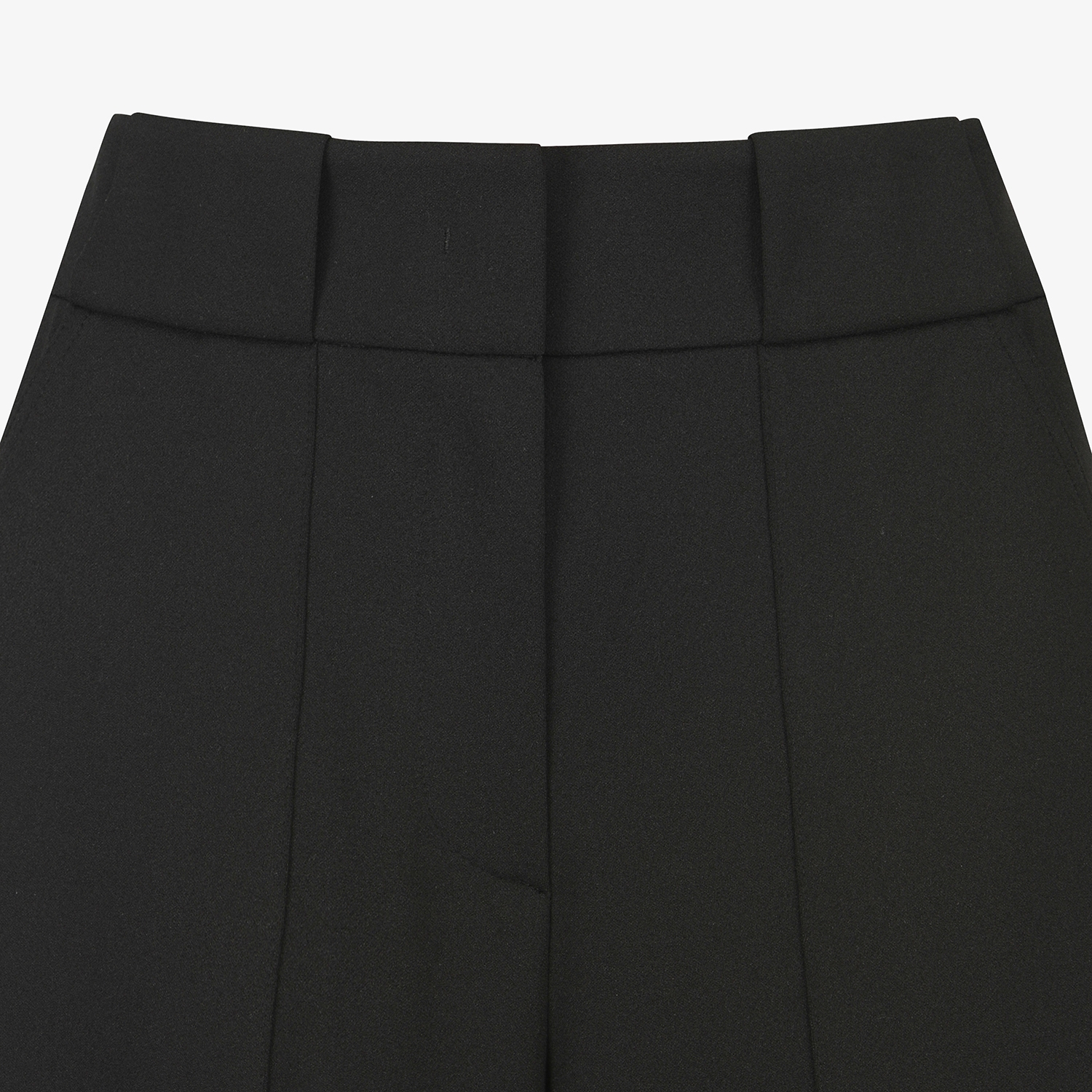 사우스케이프 여성 로고 밴딩 와이드 조거 팬츠_블랙