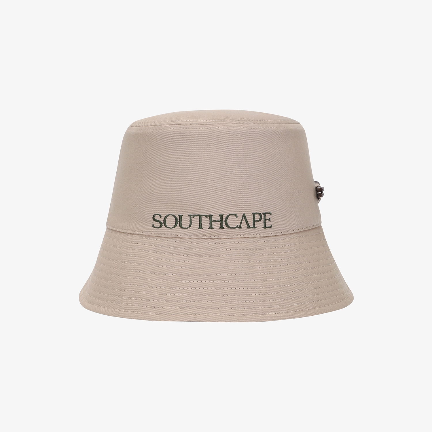 남성 사우스크로스 로고 리버시블 버킷햇_베이지