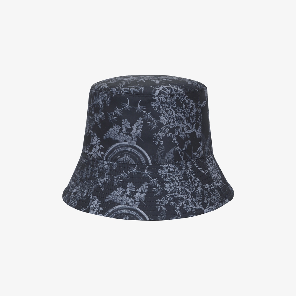 남성 사우스 크로스 로고 리버시블 버킷햇_네이비