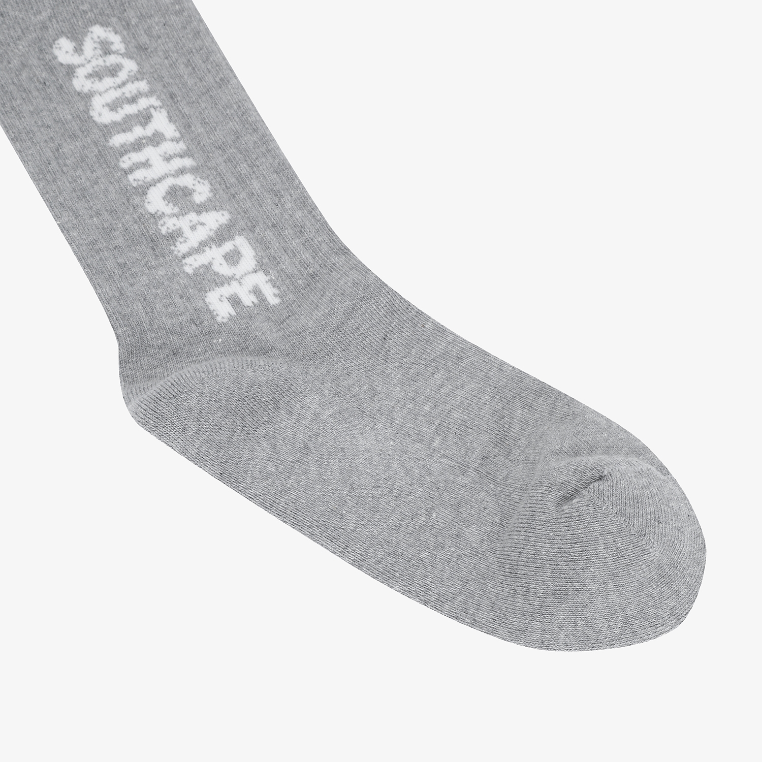 사우스케이프 여성 레터링 로고 삭스_멜란지 그레이