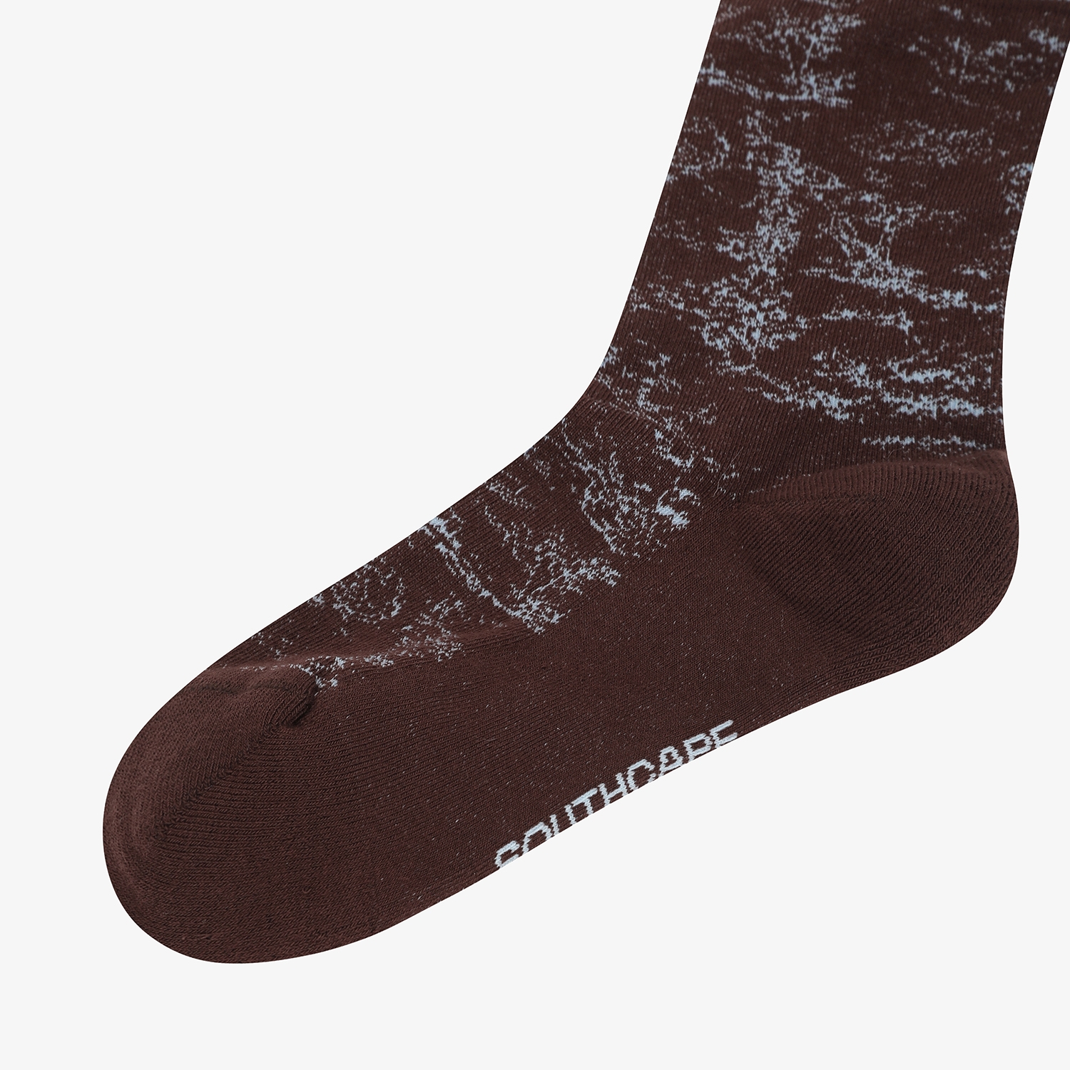 사우스케이프 여성 남해 헤리티지 프린트 삭스_브라운