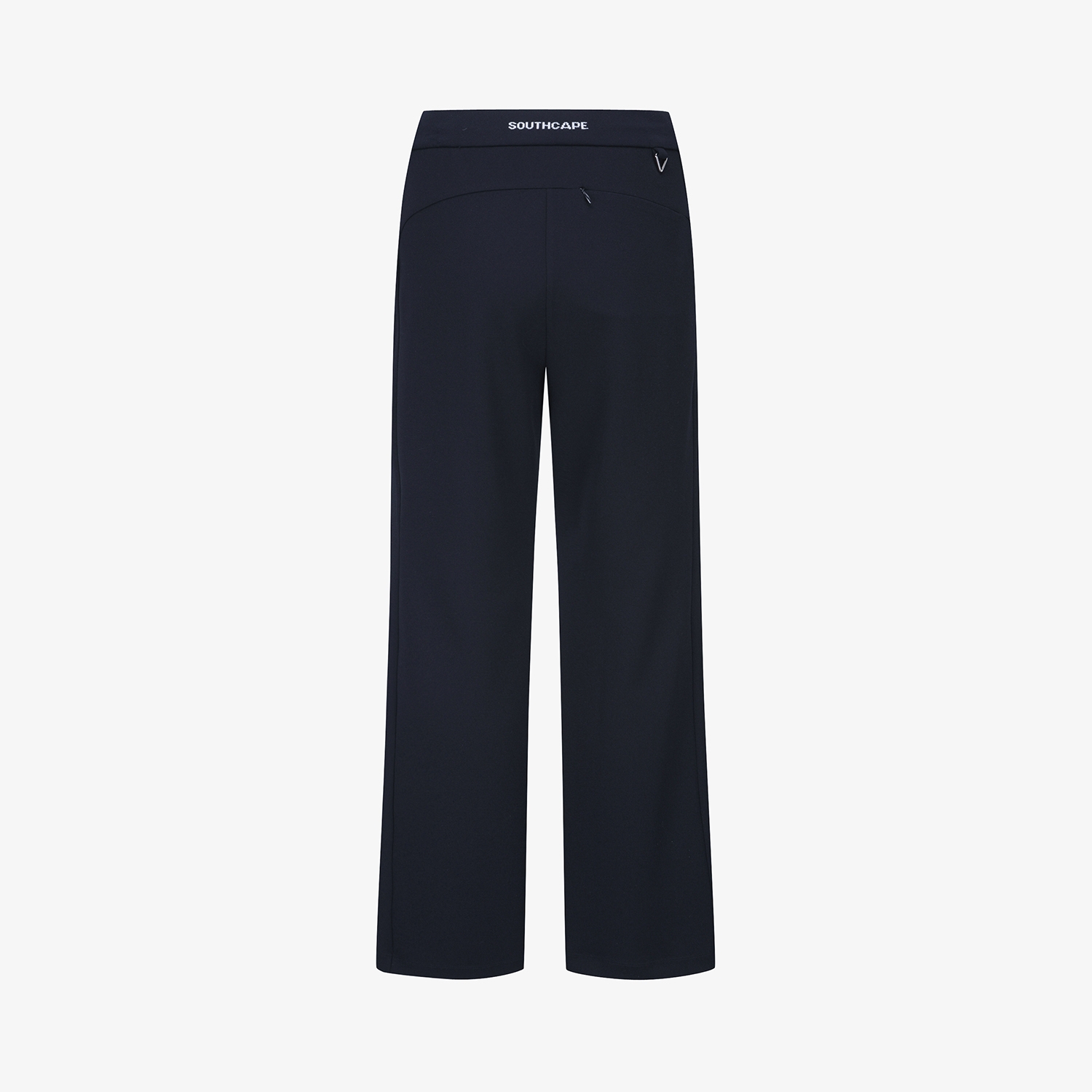 여성 사우스크로스 트리밍 디테일 스트레이트 팬츠_네이비