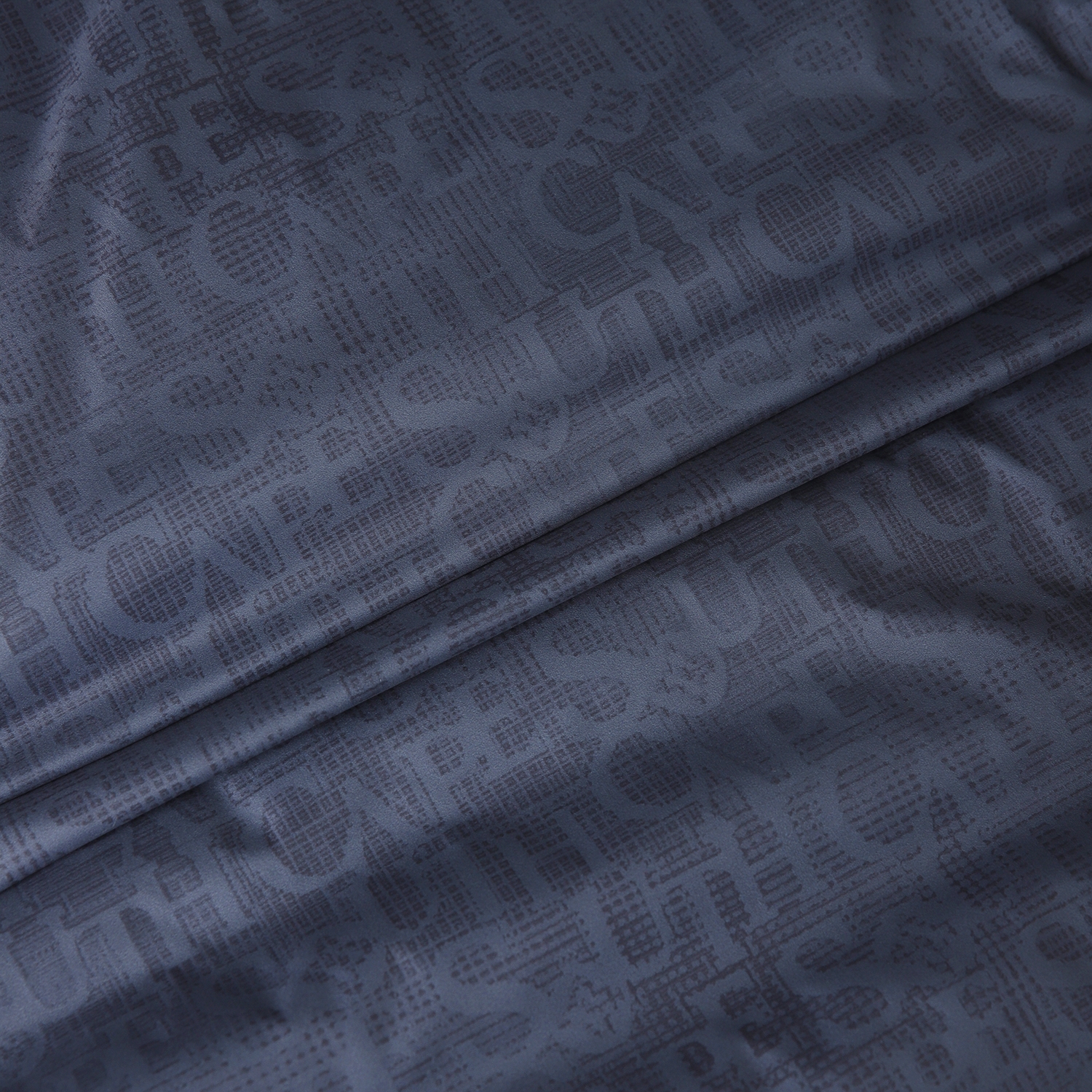 사우스케이프 남성 로고플로우 패턴 반팔 다운점퍼_네이비