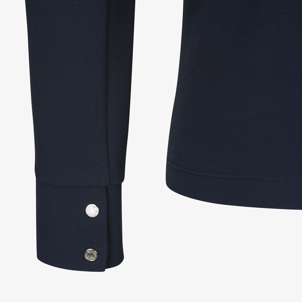 여성 사우스크로스 베이직 카라 티셔츠_네이비