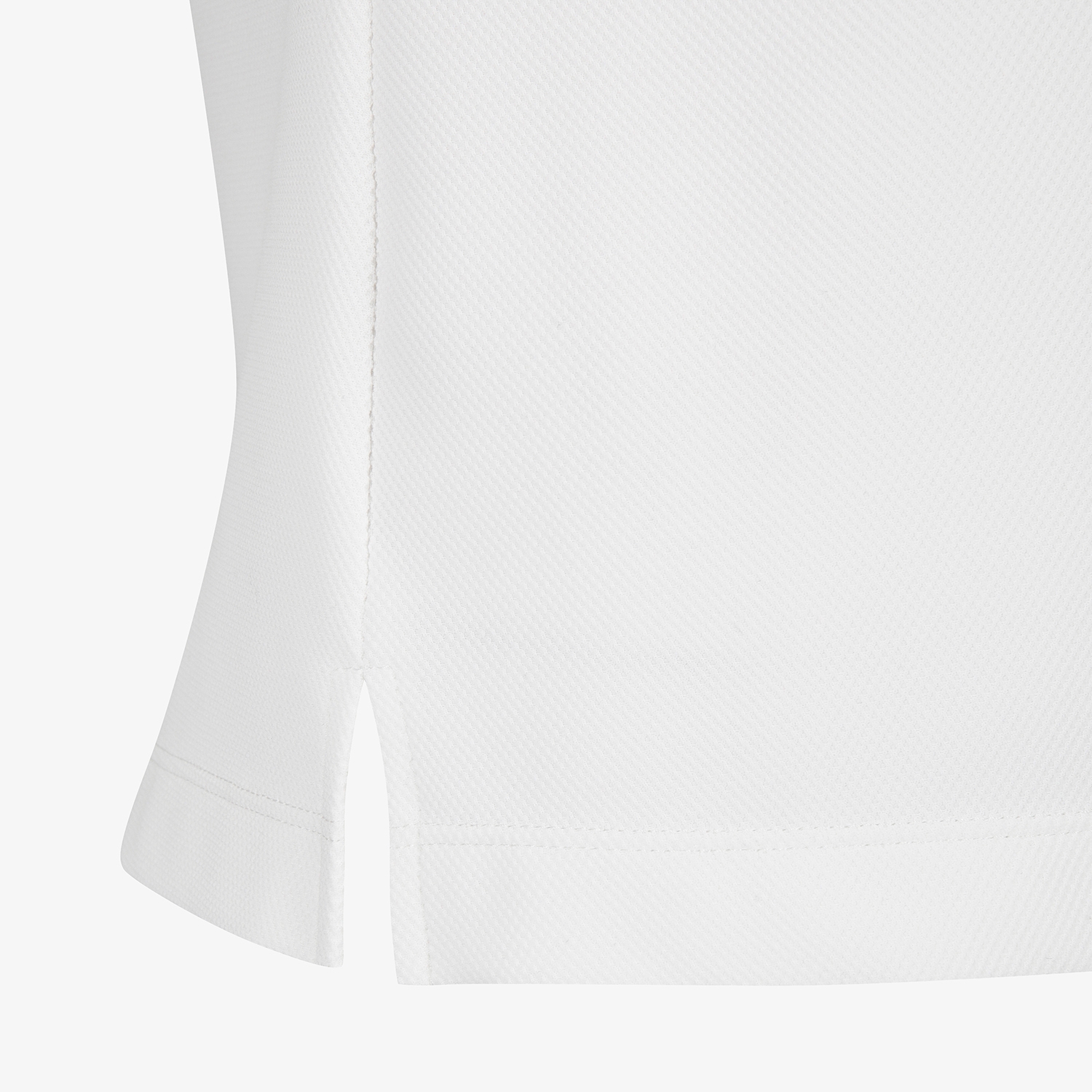 여성 사우스크로스 베이직 카라 티셔츠_화이트