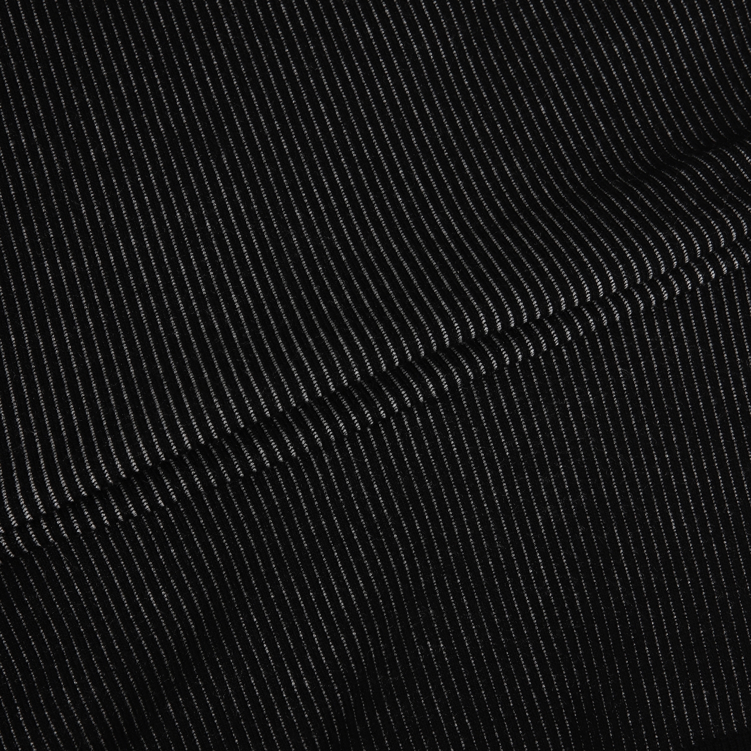 사우스케이프 남성 스트라이프 텍스쳐 하프 집업 니트_블랙