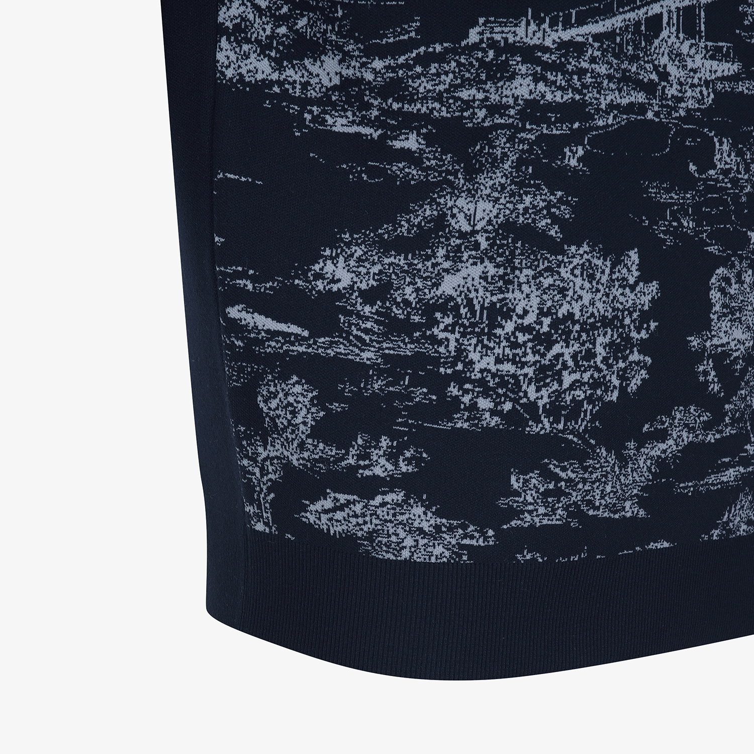 사우스케이프 남성 남해 헤리티지 자카드 니트 풀오버_네이비