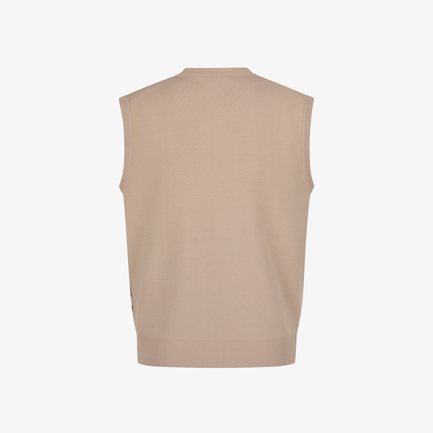 사우스케이프 남성 남해 헤리티지 브이넥 니트 베스트_베이지