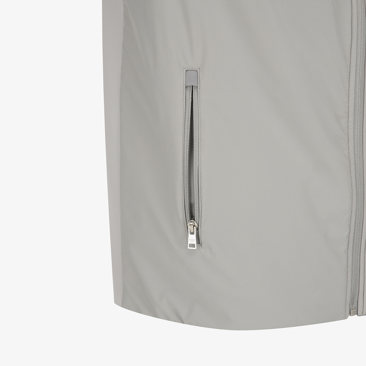 사우스케이프 남성 패널 액티브 패딩 점퍼_라이트 그레이