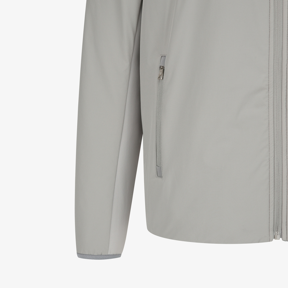 사우스케이프 남성 패널 액티브 패딩 점퍼_라이트 그레이