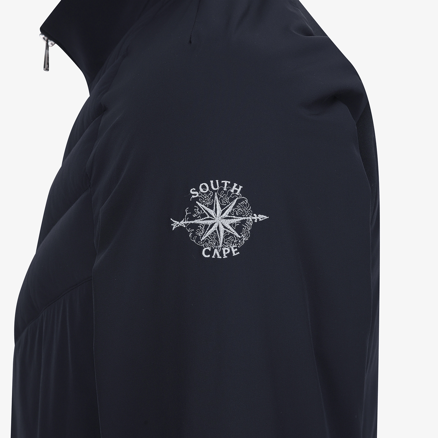 사우스케이프 남성 패널 액티브 패딩 점퍼_네이비