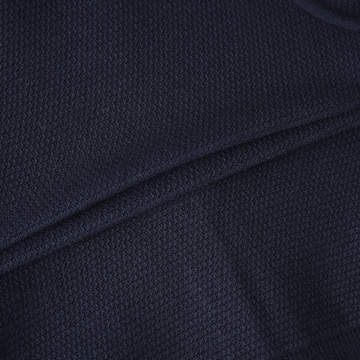 사우스케이프 여성 배색 로고 후드 니트 가디건_네이비