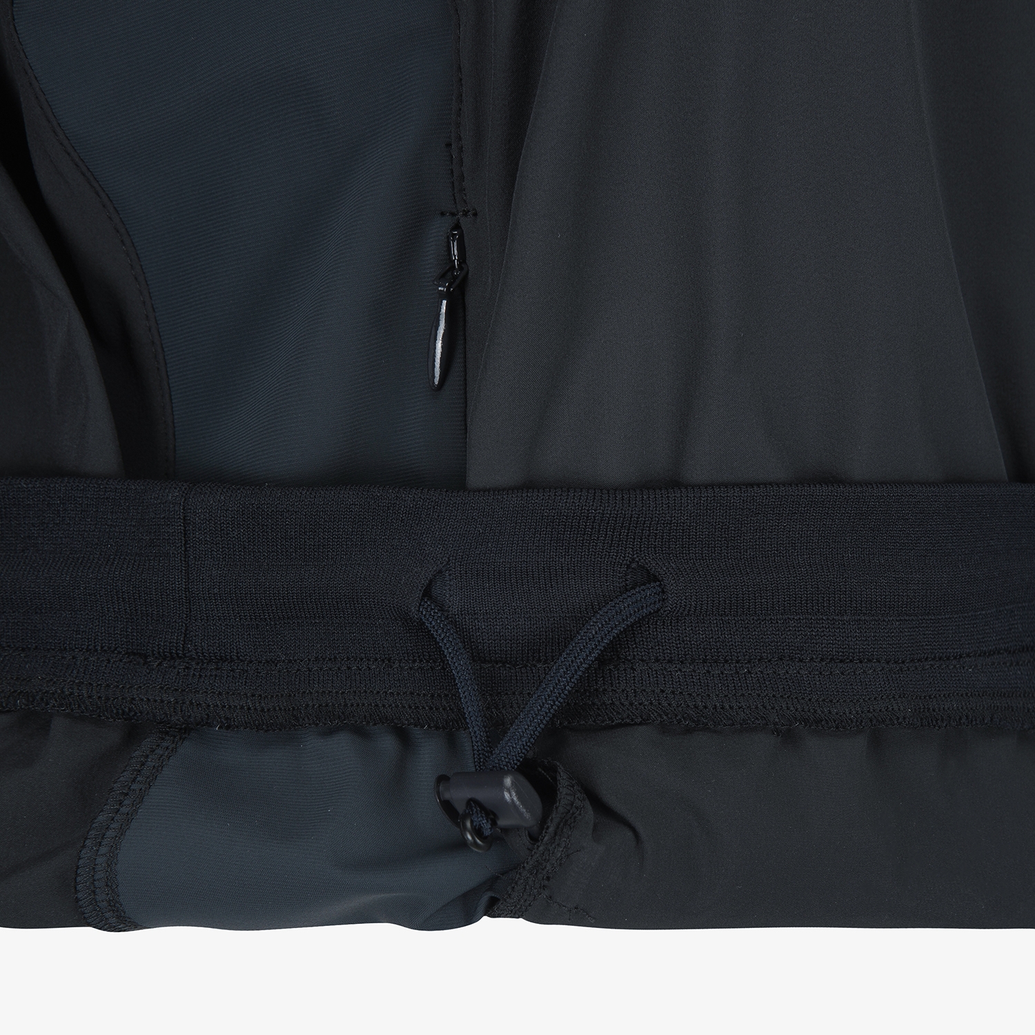 여성 사우스크로스 하이넥 후드 아노락_다크 그레이