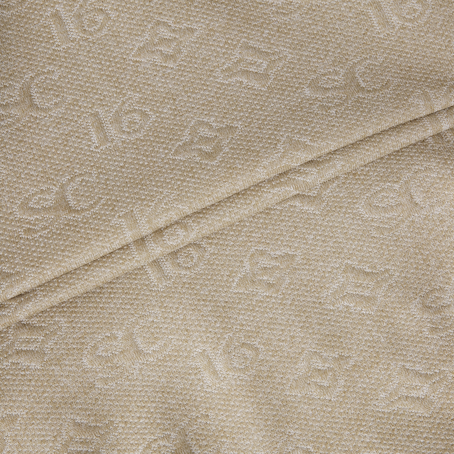 사우스케이프 여성 모노그램 패턴 자카드 리버시블 베스트_카키 베이지