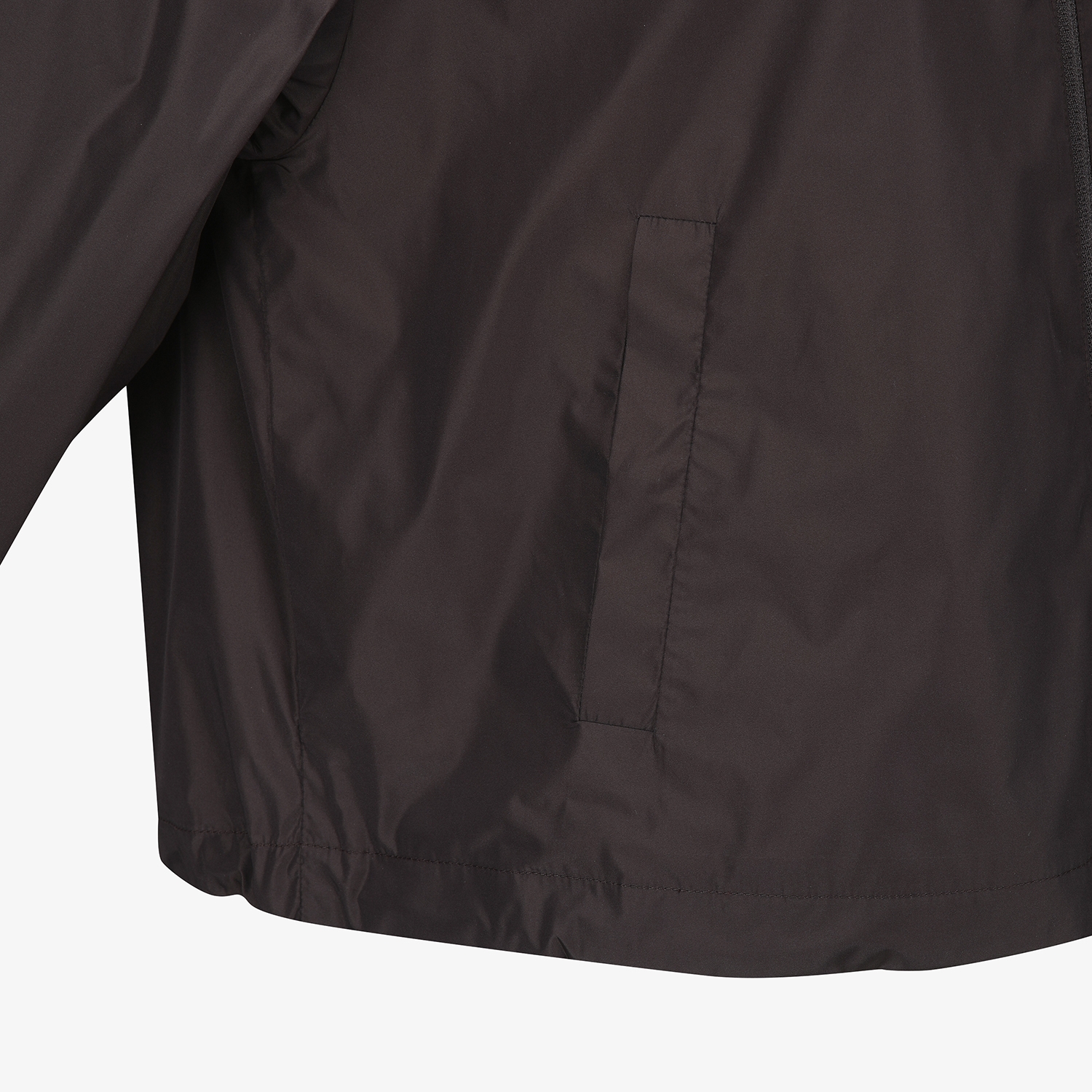 여성 사우스크로스 에센셜 후드 윈드브레이커_브라운