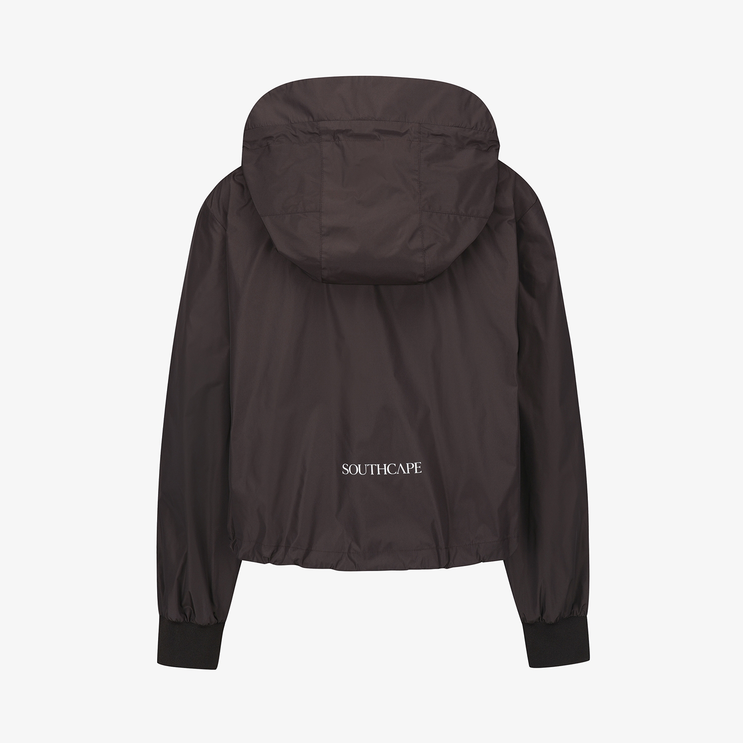 여성 사우스크로스 에센셜 후드 윈드브레이커_브라운