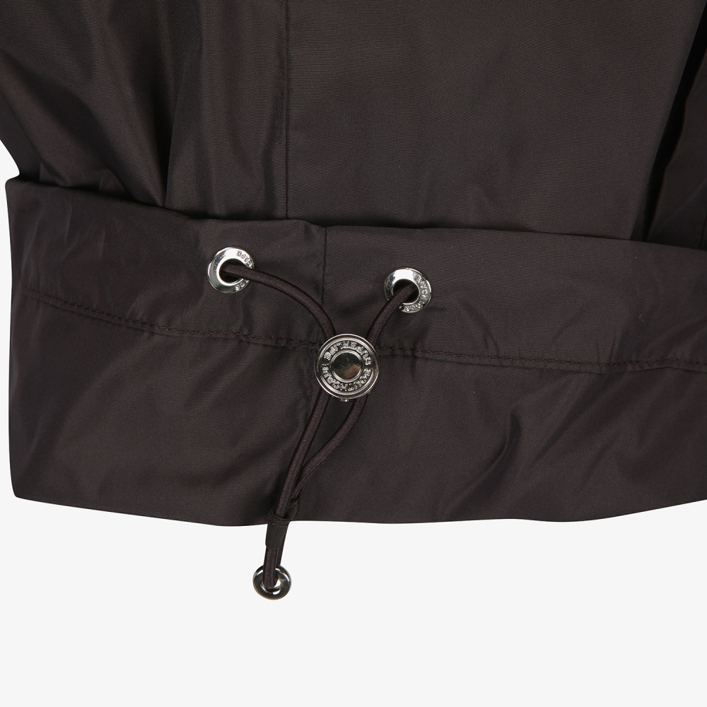 여성 사우스크로스 에센셜 후드 윈드브레이커_브라운