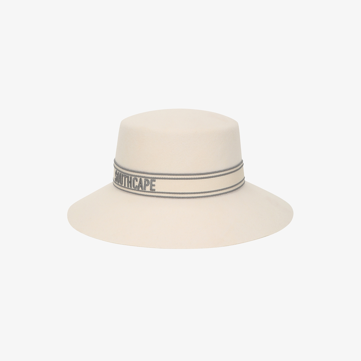 사우스케이프 여성 울 펠트 버킷햇_아이보리