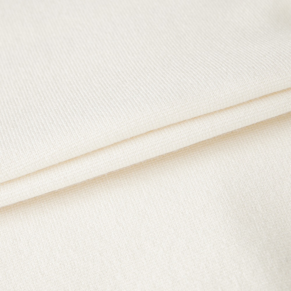 여성 사우스크로스 오버핏 라운드넥 니트 풀오버_크림