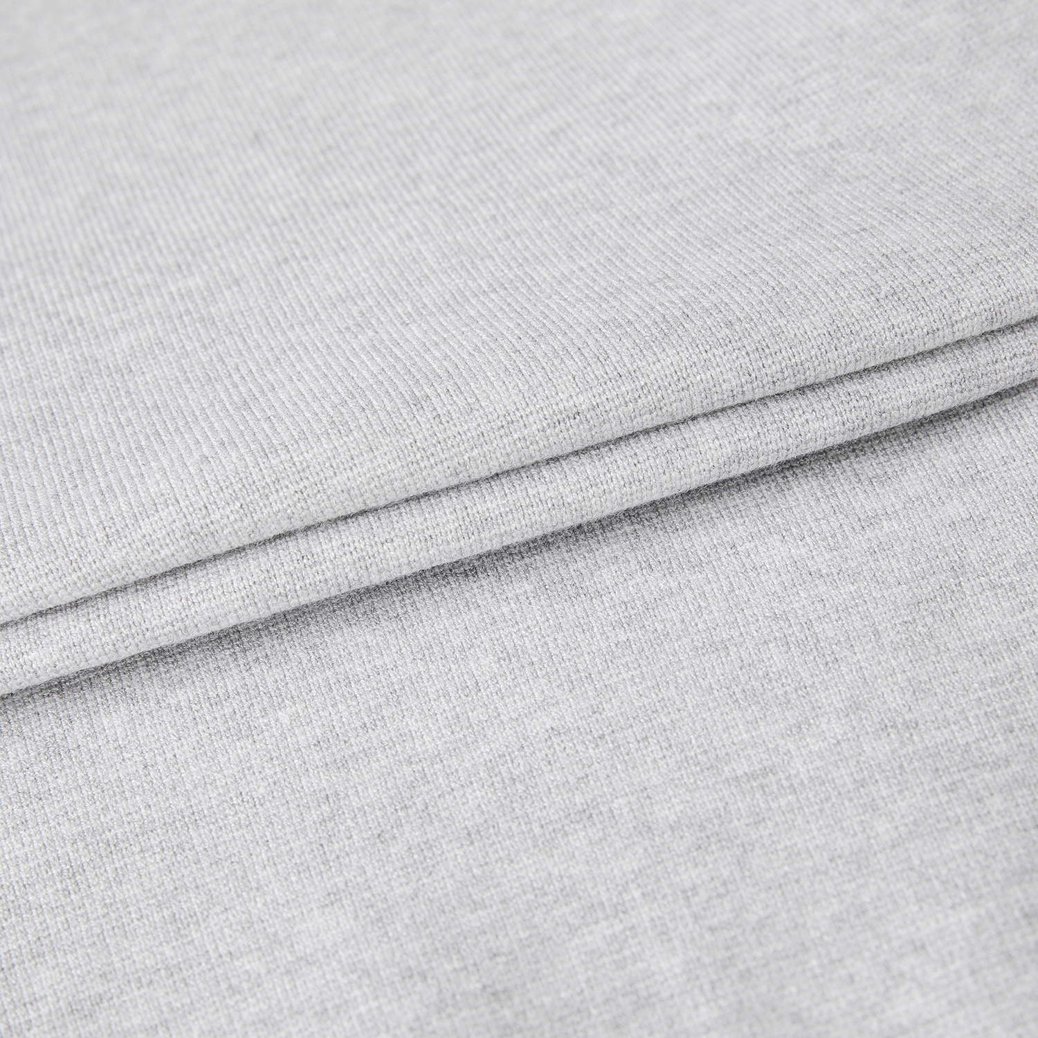 여성 사우스크로스 오버핏 라운드넥 니트 풀오버_그레이