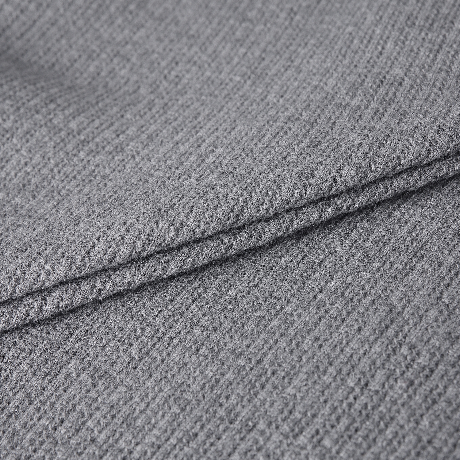 사우스케이프 여성 울 카라 니트 풀오버_그레이