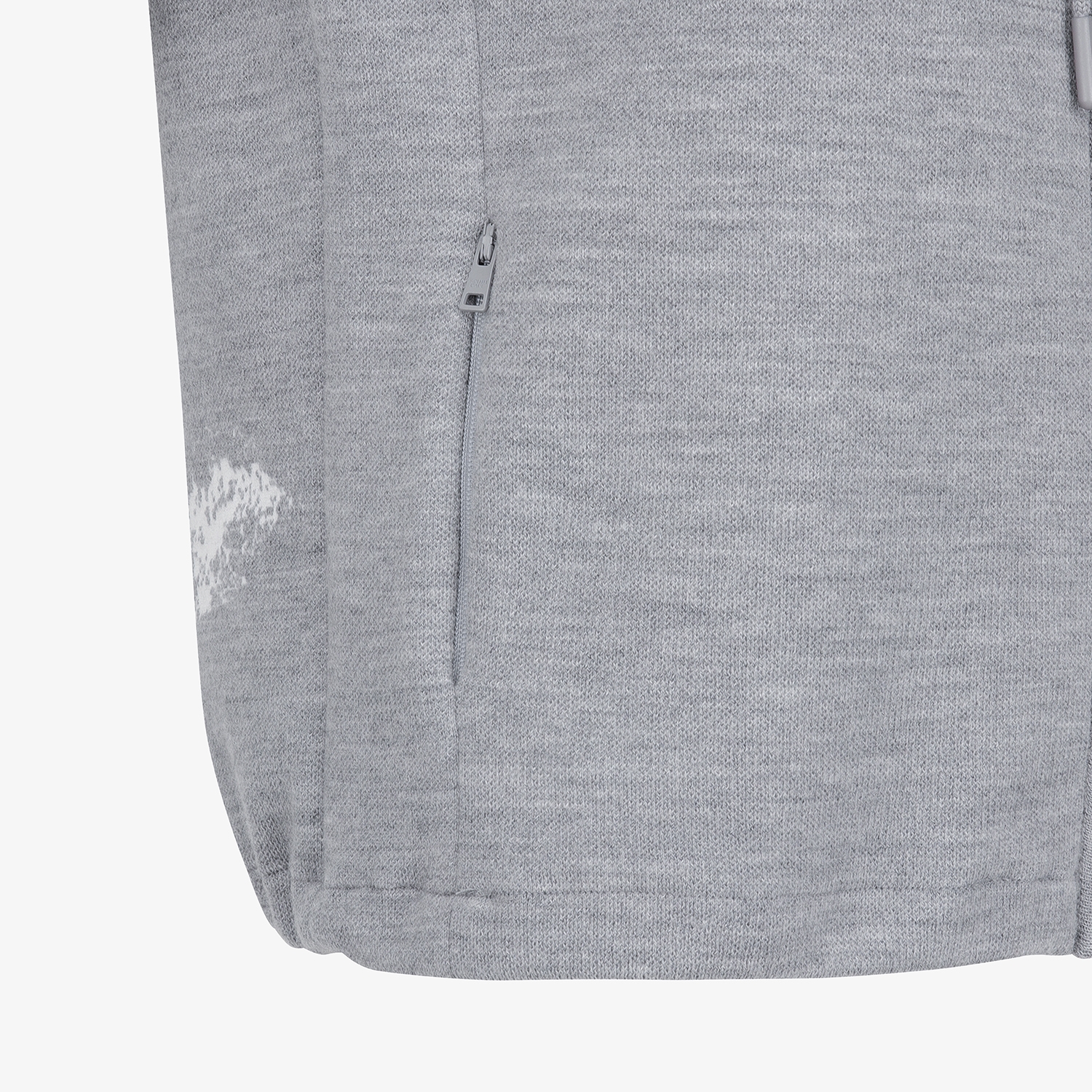 사우스케이프 여성 선라이즈 하우스 니트 집업 베스트_그레이