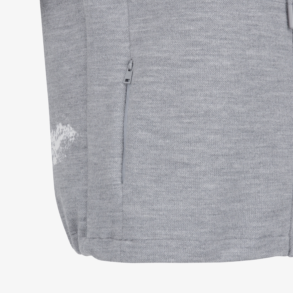 사우스케이프 여성 선라이즈 하우스 니트 집업 베스트_그레이