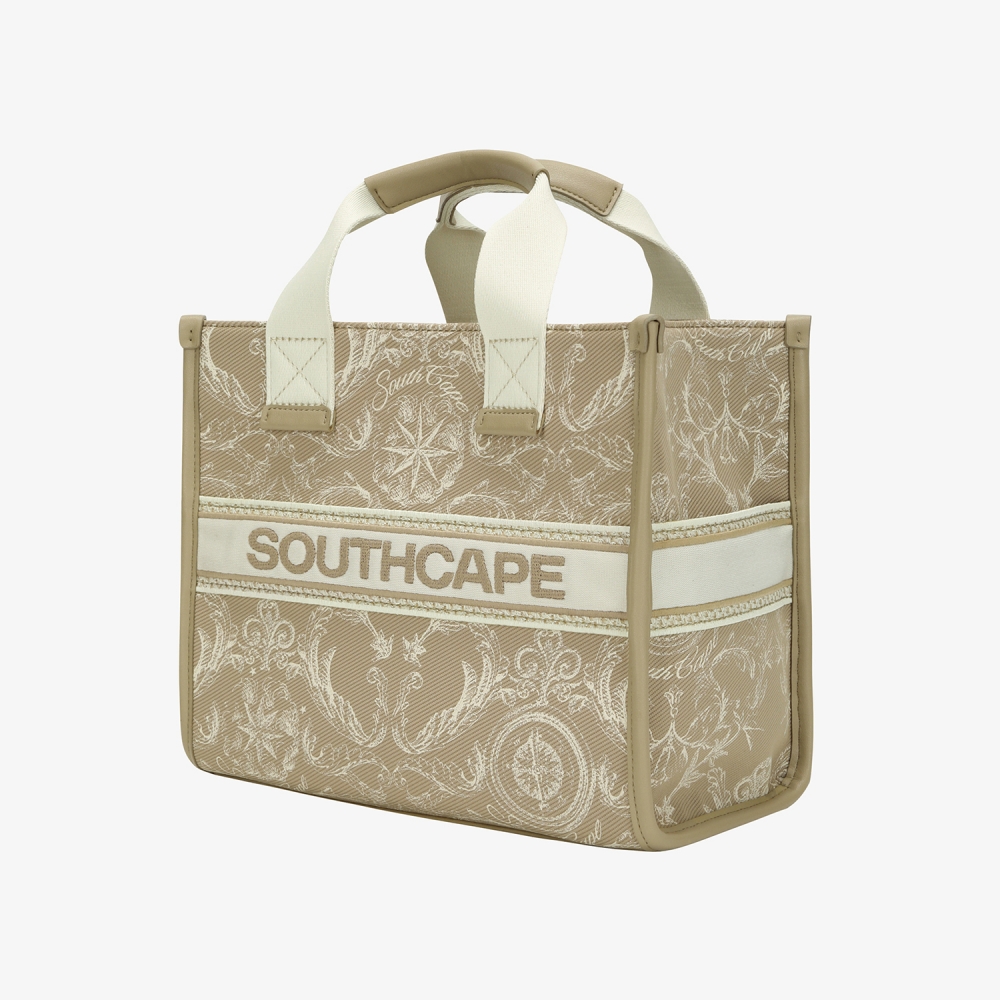 여성 사우스크로스 토트백_베이지