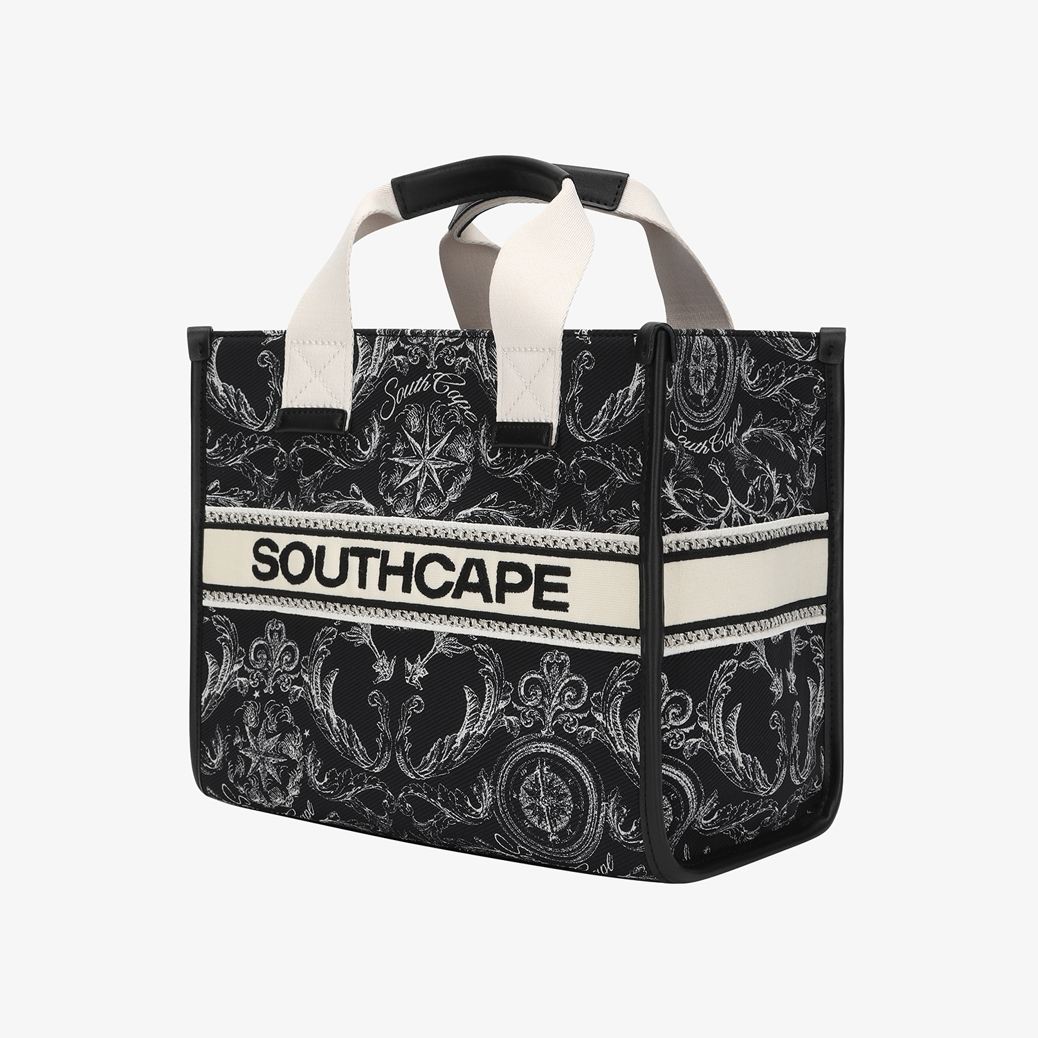 여성 사우스크로스 토트백_블랙