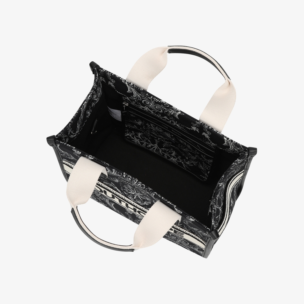 여성 사우스크로스 토트백_블랙