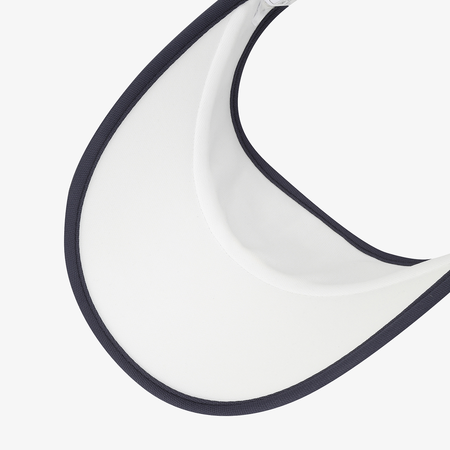 사우스케이프 여성 자카드 수퍼라이프 리본 바이저_네이비