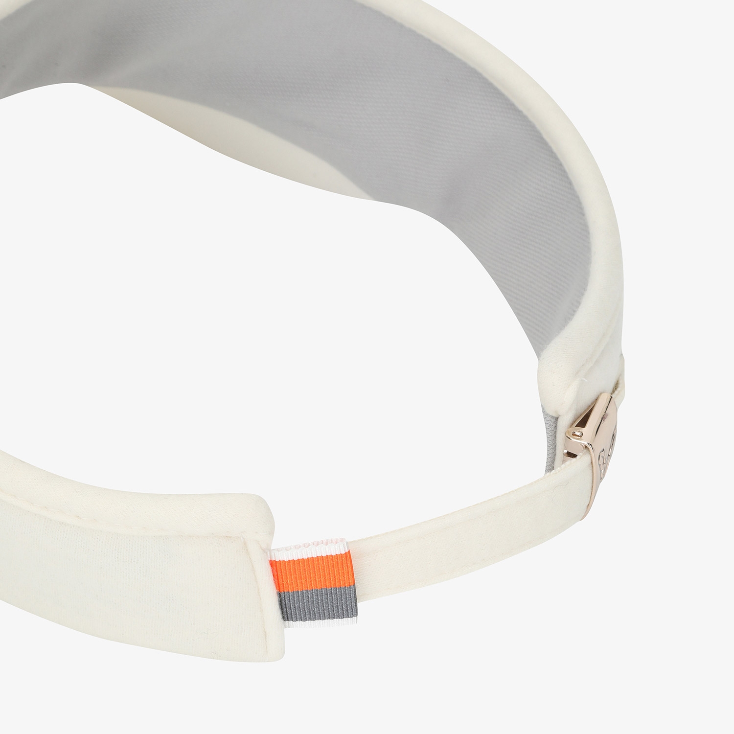 사우스케이프 여성 SOUTHCAPE 로고 바이저_크림