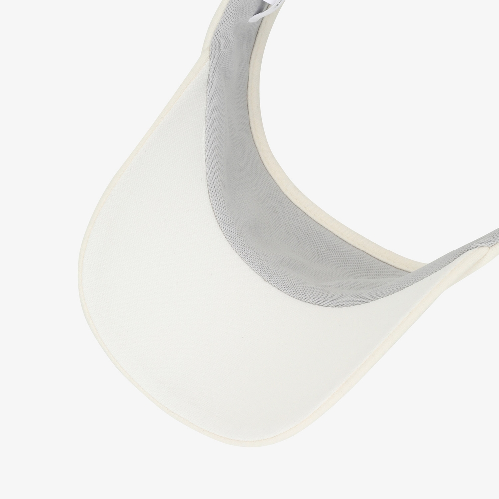 사우스케이프 여성 SOUTHCAPE 로고 바이저_크림