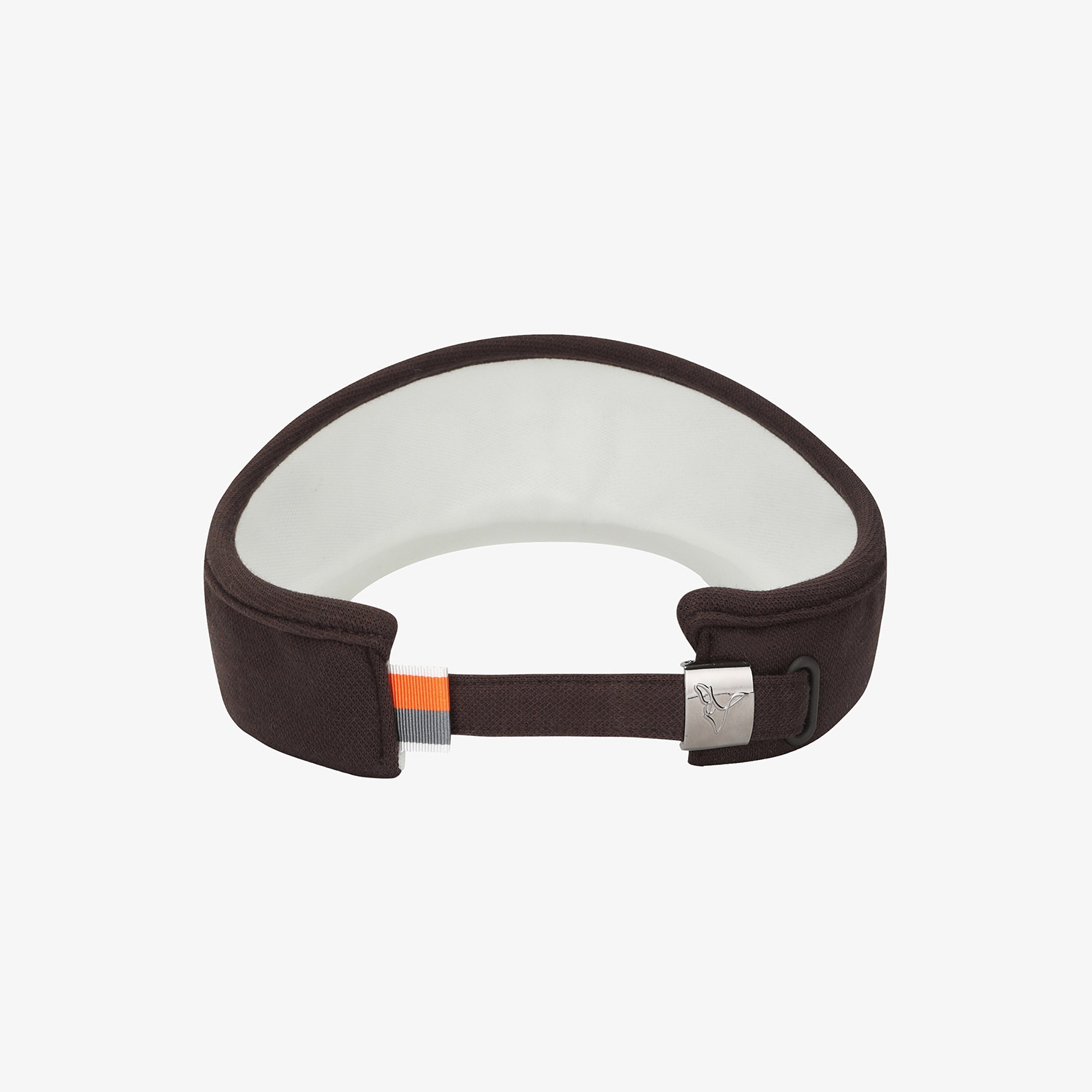 사우스케이프 여성 SOUTHCAPE 로고 바이저_다크 브라운