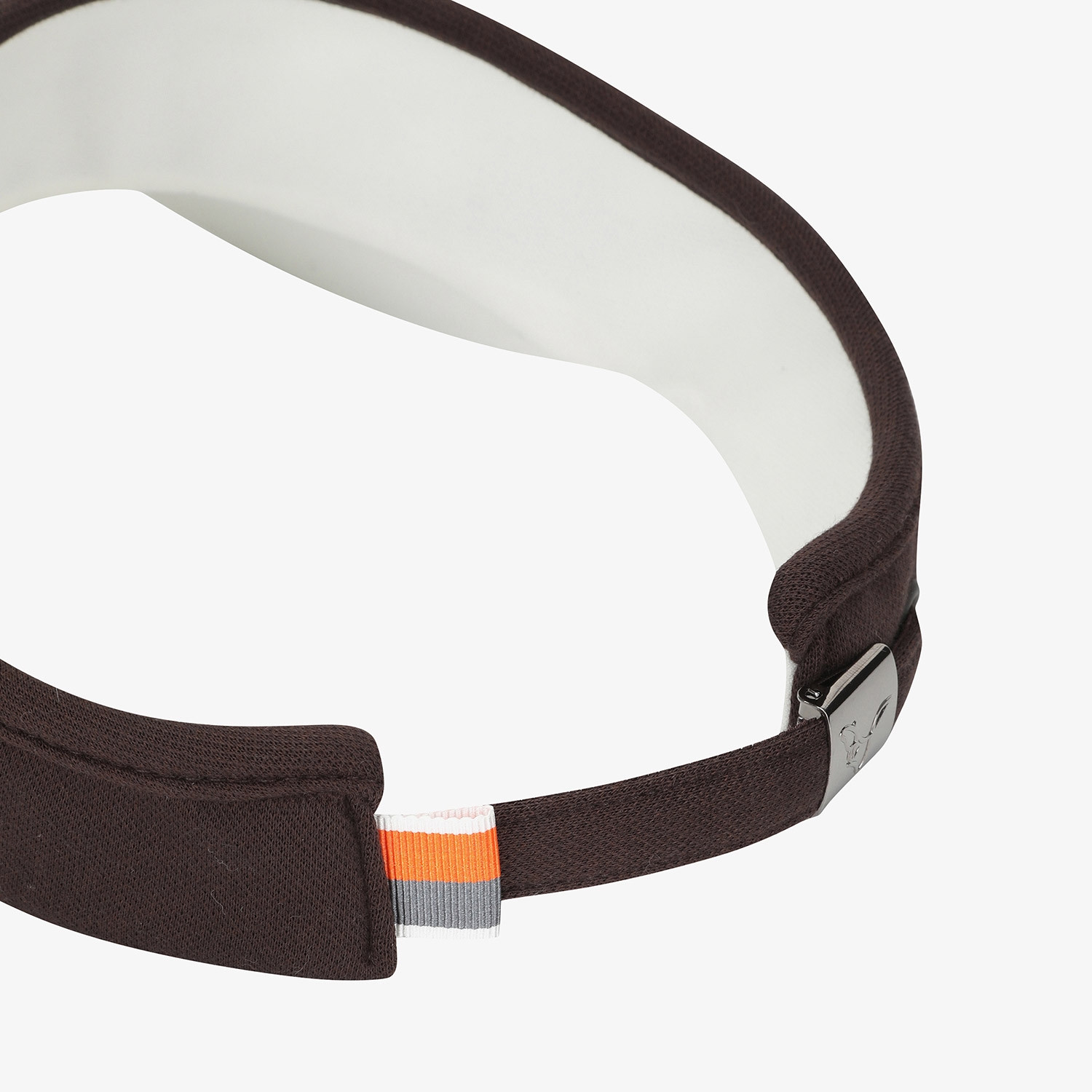 사우스케이프 여성 SOUTHCAPE 로고 바이저_다크 브라운