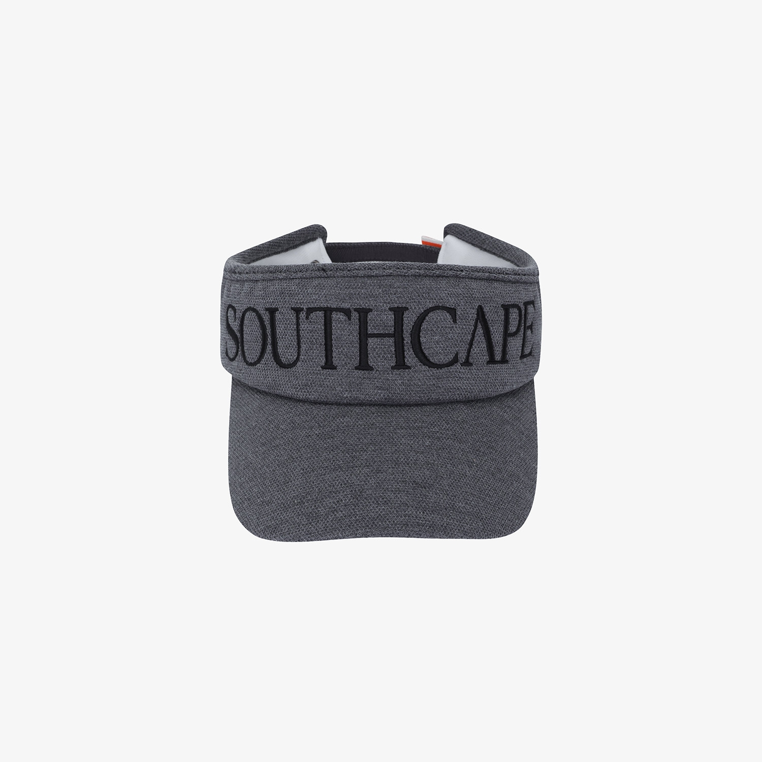 사우스케이프 여성 SOUTHCAPE 로고 바이저_멜란지 그레이