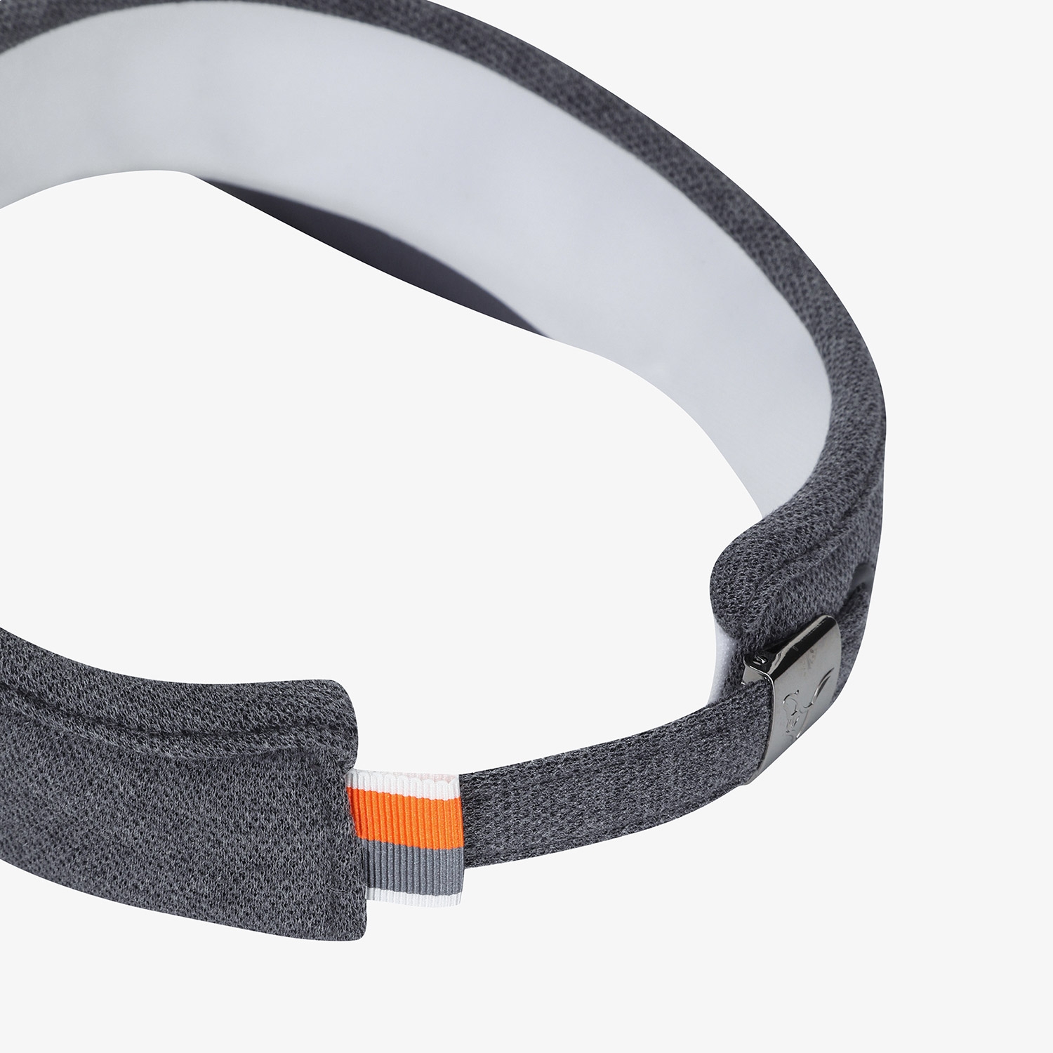 사우스케이프 여성 SOUTHCAPE 로고 바이저_멜란지 그레이