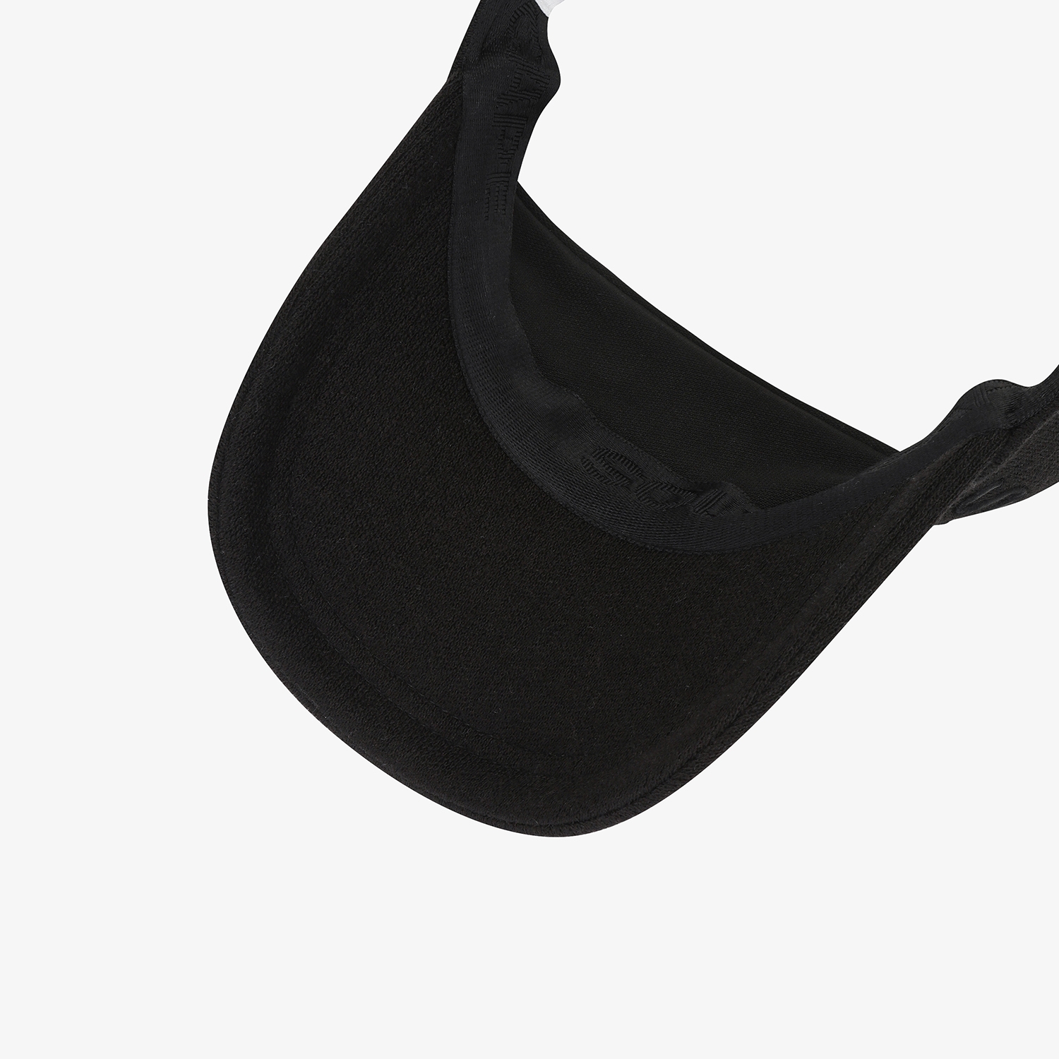 사우스케이프 여성 SOUTHCAPE 니트 로고 바이저_블랙