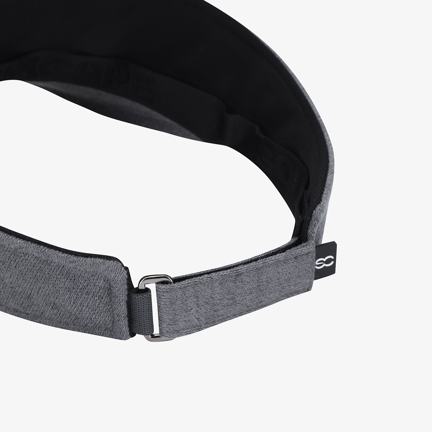 사우스케이프 여성 SOUTHCAPE 니트 로고 바이저_그레이