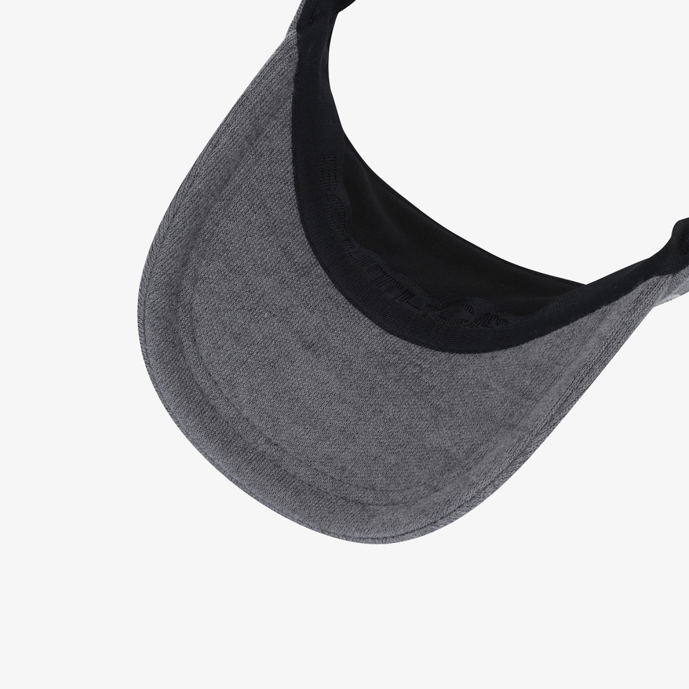 사우스케이프 여성 SOUTHCAPE 니트 로고 바이저_그레이