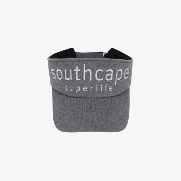 사우스케이프 여성 SOUTHCAPE 니트 로고 바이저_그레이