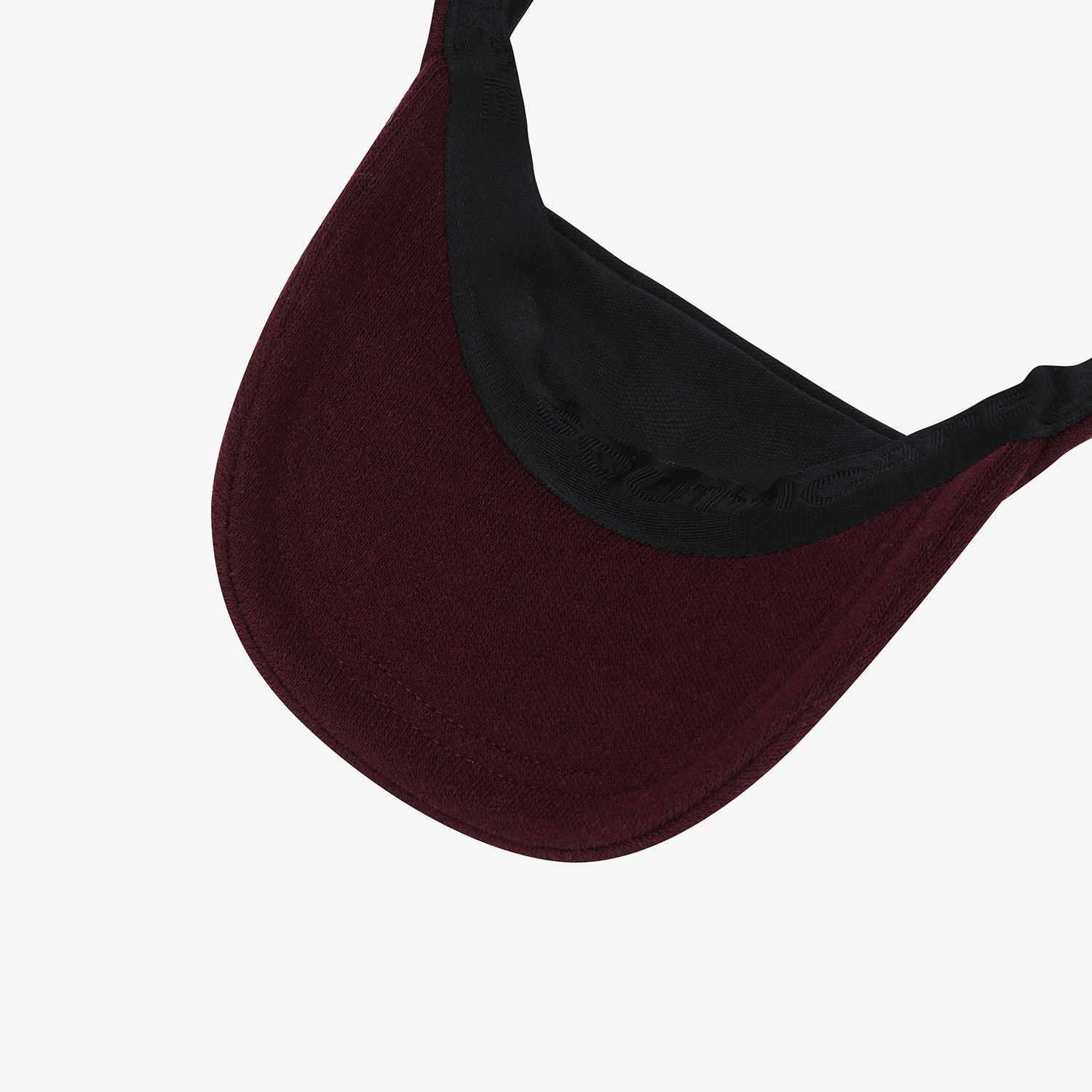 사우스케이프 여성 SOUTHCAPE 니트 로고 바이저_와인