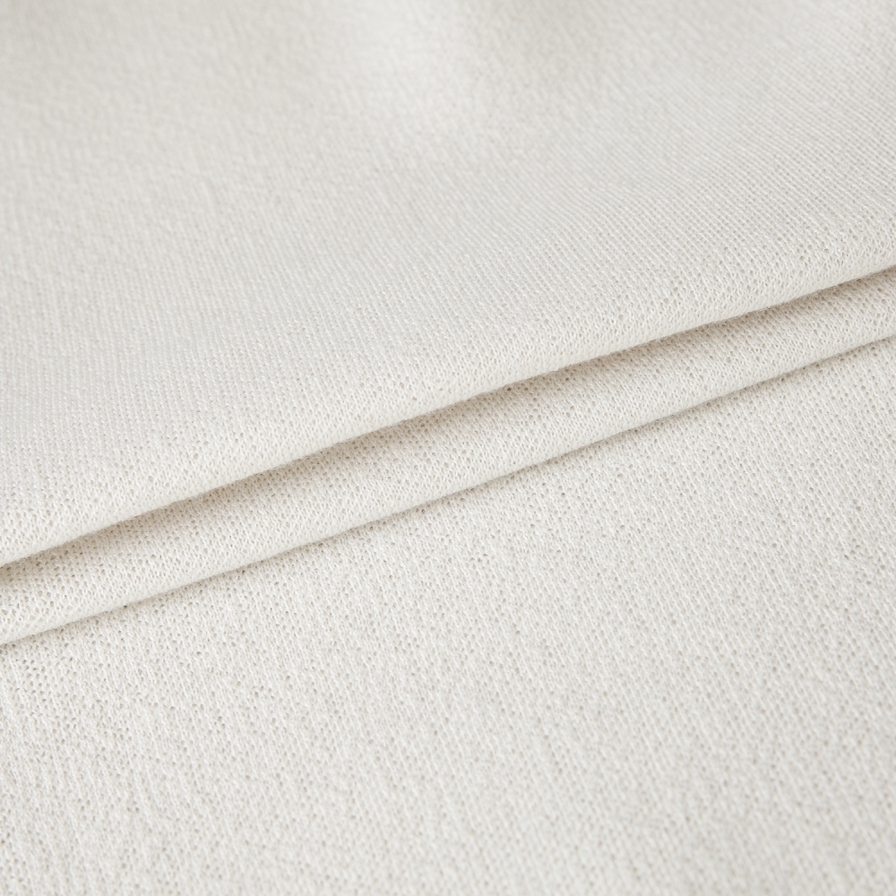 여성 사우스크로스 남해 헤리티지 드로잉 배색 카라 니트_아이보리