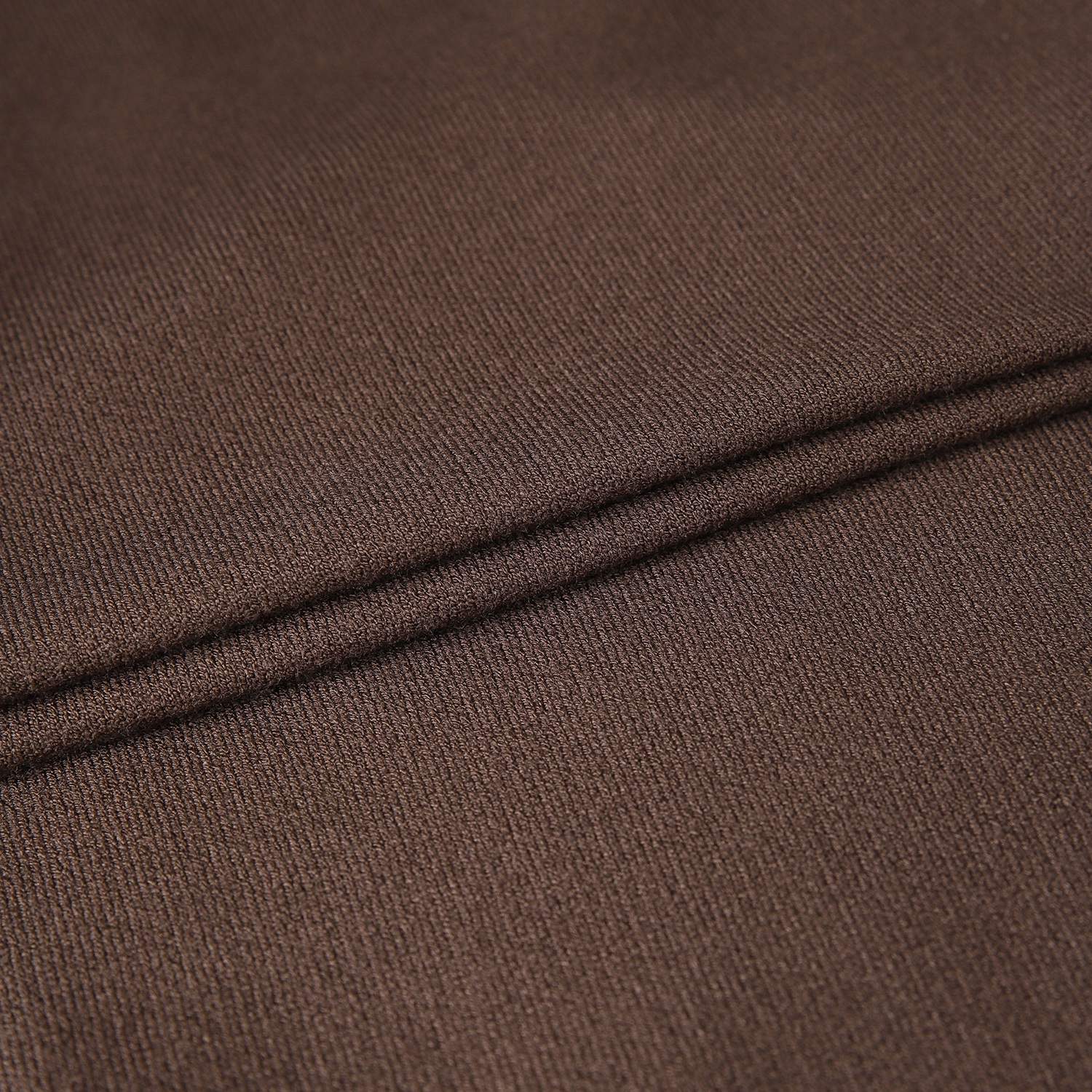 여성 사우스크로스 라운드넥 니트 풀오버_브라운