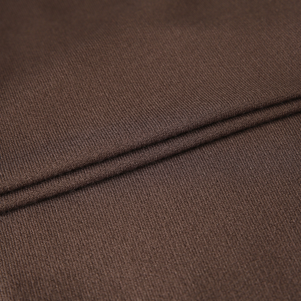 여성 사우스크로스 라운드넥 니트 풀오버_브라운